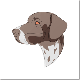 German Shorthaired Pointer Posters and Art